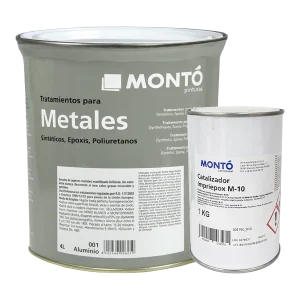 Imprimacion Epoxico Anticorrosiva de Alta Adherencia - Impriepox M-10 Blanco - Blanco - Kit x 5KG